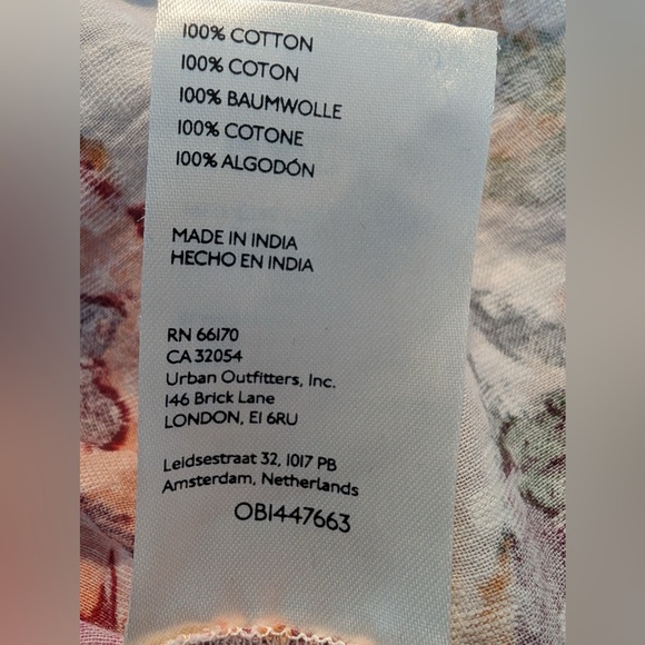 Pilcro Anthropologie Cropped Surf Blouse Size Small - Picture 6 of 9